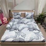 Bộ Drap Thun Lạnh Hàn Quốc Cao Cấp (4 món) 19
