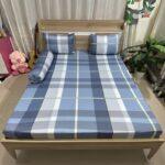 Bộ Drap Thun Lạnh Hàn Quốc Cao Cấp (4 món) 31
