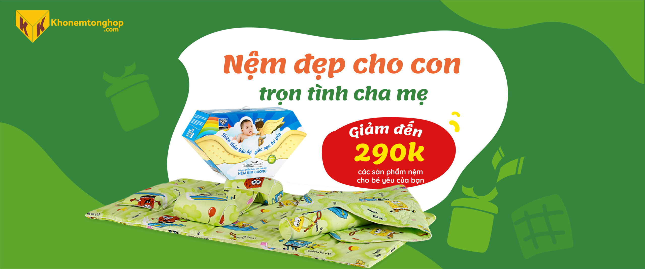 Kho nệm tổng hợp giá tốt 13