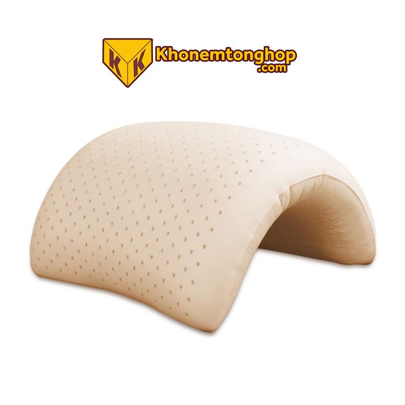 Gối Cao Su Thiên Nhiên Liên Á Oval 26 Gối cao su thiên nhiên Liên Á Oval nâng đỡ cột sống tối ưu