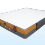 Nệm Lò Xo Túi Cao Su Kim Cương Gold 2 Viền 10 Nệm Kim Cương Gold 2 Viền mang vẻ đẹp sang trọng, phù hợp với không gian phòng ngủ hiện đại.