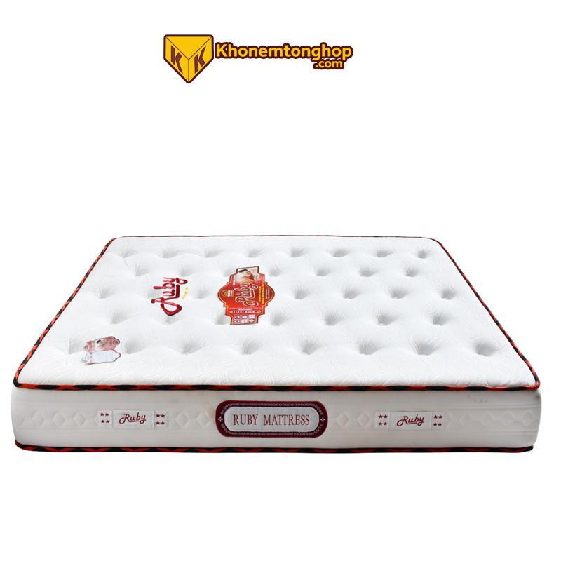 Nệm Lò Xo Túi Hàn Việt Hải Ruby 2 Viền 6 Nệm Lò Xo túi 2 viền Hàn Việt Hải Ruby