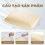 Gối Cao Su Thiên Nhiên Beetex Oval 11 Gối Cao Su Thiên Nhiên Beetex Oval 10