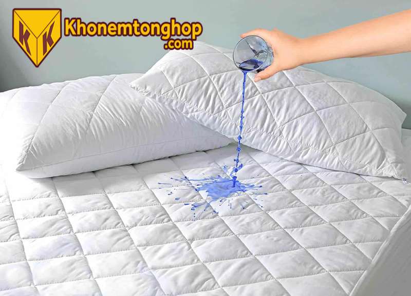 Drap giường chống thấm giúp bảo vệ chất lượng nệm