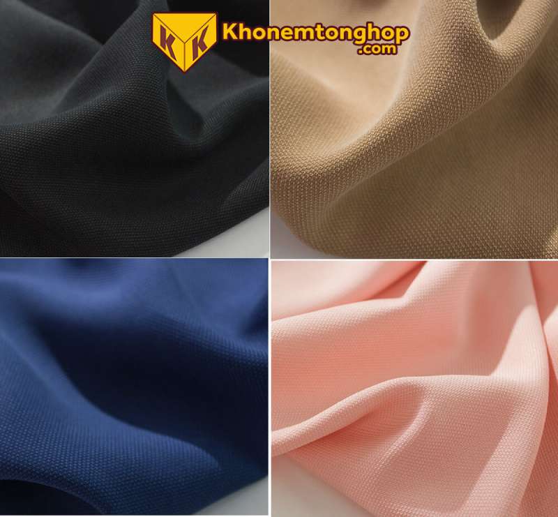 Vải lụa tencel có mật độ sợi vải đa dạng