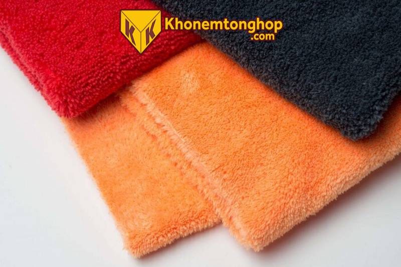 Ứng dụng vải Microfiber trong sản xuất khăn lau bề mặt