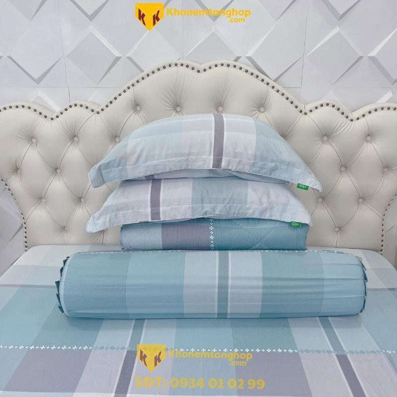 Combo Drap Mền Tencel Than Hoạt Tính (5 món) – Mã số 17 8 Combo Drap Mền Tencel Than Hoạt Tính (5 món) – Mã số 17 mát lạnh tự nhiên