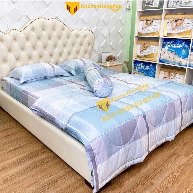 Combo Drap Mền Tencel Than Hoạt Tính (5 món) – Mã số 17 6 Combo Drap Mền Tencel Than Hoạt Tính (5 món) – Mã số 17