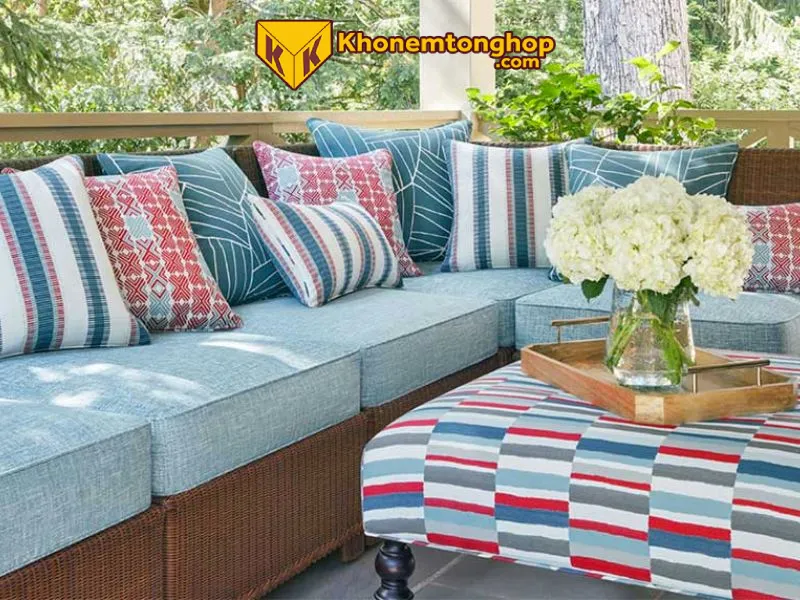 Vải làm mát (Cooling Fabric) được ứng dụng làm bọc ghế sofa