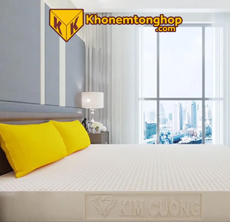 Nệm cao su từ 5 đến 10tr Kim Cương Happy Gold