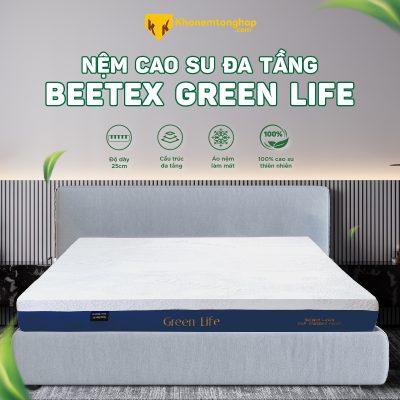 Nệm cao su đa tầng Beetex Green Life