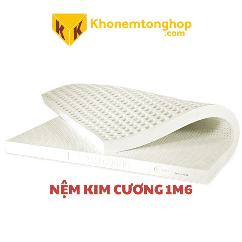 Nệm Kim Cương 1m6 