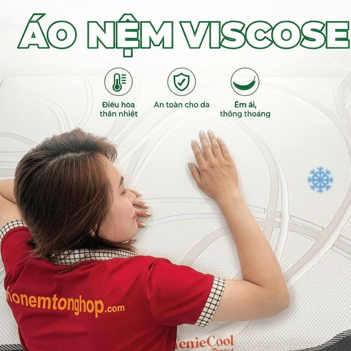 Nệm Foam D’Venic Cool 19