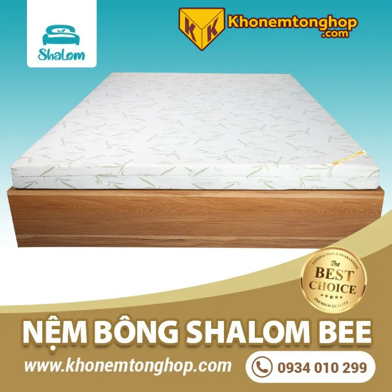 Báo giá nệm 1m x 2m Shalom Bee