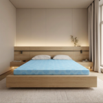 Nệm bông ép gấp 3 Edena độ cứng tốt, nâng đỡ ổn định, thiết kế gấp 3 tiện lợi