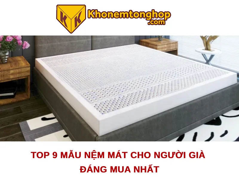 Top 9 mẫu nệm mát cho người già đáng mua nhất 2024