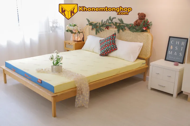 Báo giá nệm 1m2 x 1m9 từ cao su thiên nhiên (Liên hệ)