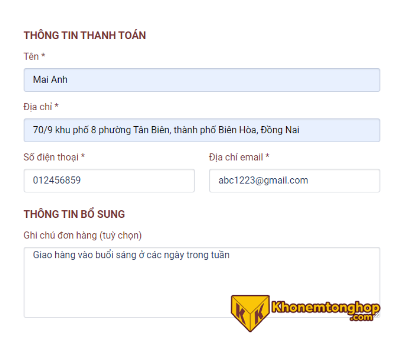 Hướng dẫn mua nệm trả góp online tại Kho Nệm Tổng Hợp