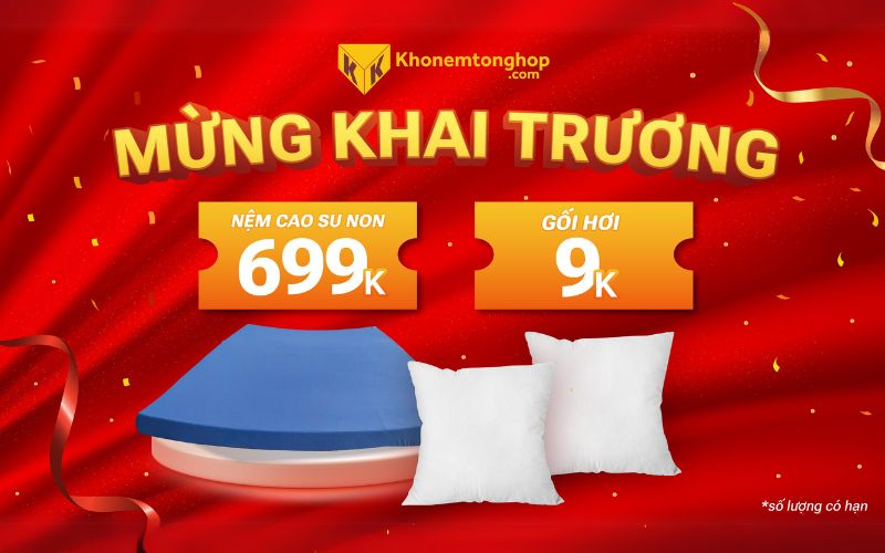 Mừng Khai Trương Kho Nệm Tổng Hợp Uyên Hưng - Cơ Hội Vàng Săn Ưu Đãi Cực Khủng!  5