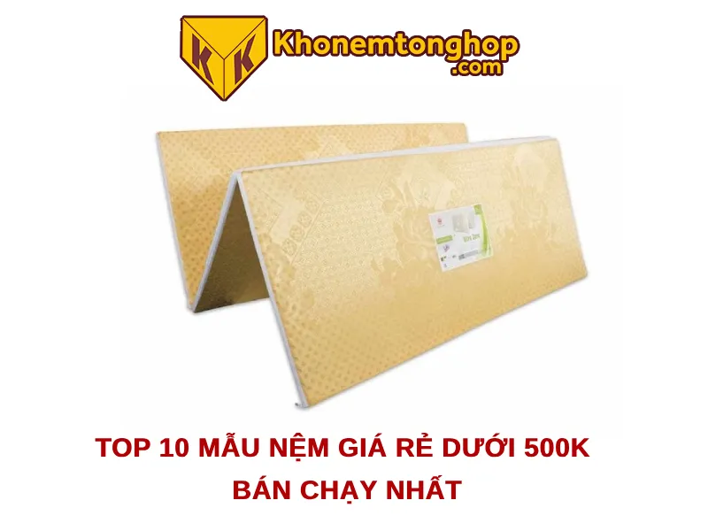 Top 10 mẫu nệm giá rẻ dưới 500k bán chạy nhất [timect]