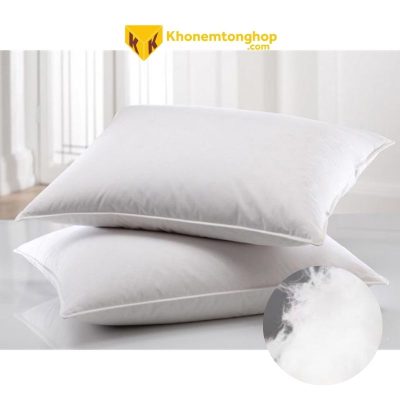 Gối ép hơi sợi Microfiber khách sạn 7