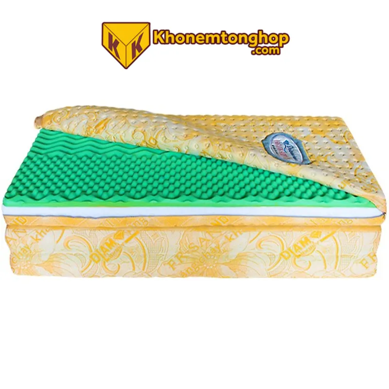 Báo giá nệm gấp 1m2 x 2m Kim Cương Organic Sleep 02