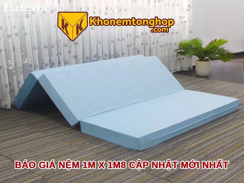 Báo giá nệm 1m x 1m8 cập nhật mới nhất [timect]