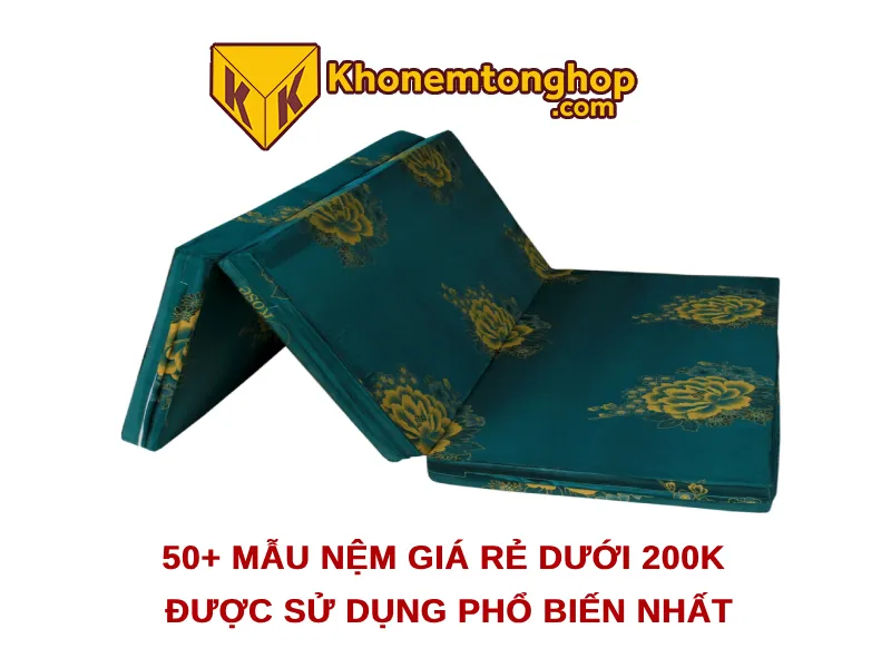 50+ mẫu nệm giá rẻ dưới 200k được sử dụng phổ biến nhất 2024