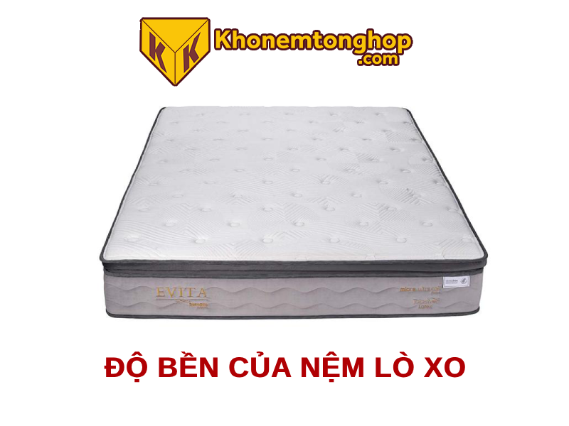 Độ bền của nệm lò xo