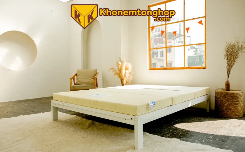 Nệm foam gấp 3 có giá thành hợp lý