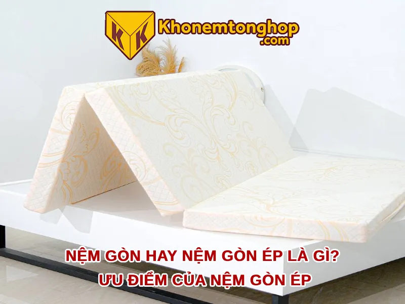 Nệm gòn hay nệm gòn ép là gì? Ưu điểm của nệm gòn ép