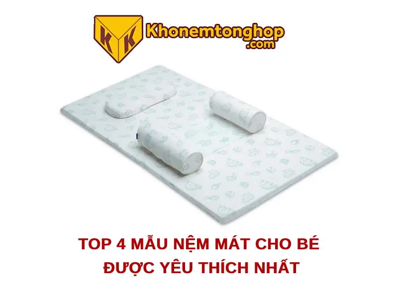 Top 4 mẫu nệm mát cho bé được yêu thích nhất [timect]