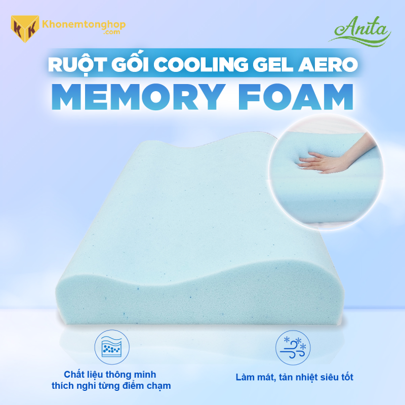 Ruột gối memory foam