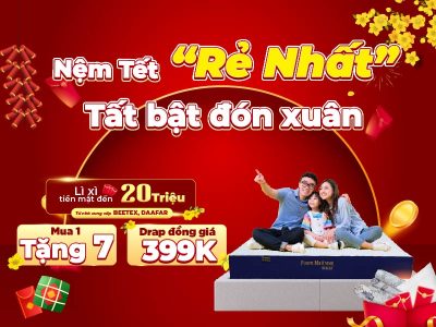 [TẾT 2025] NHẬN LÌ XÌ KHI MUA NỆM TẠI KHO NỆM TỔNG HỢP! 4