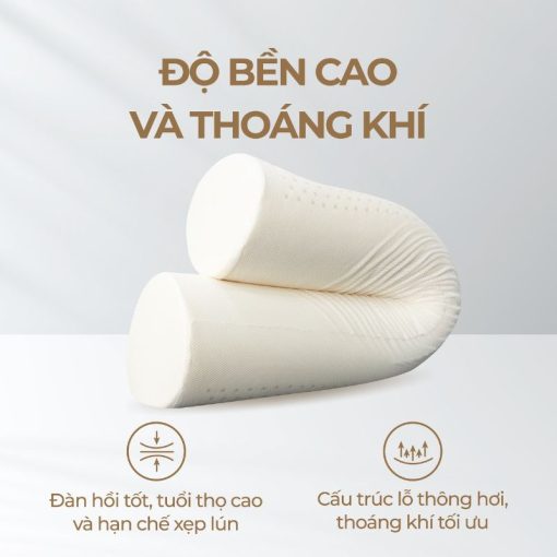 Gối ôm cao su thiên nhiên Beetex Cool 7