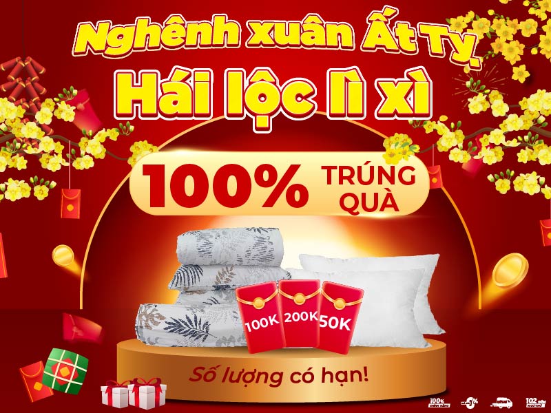 [TẾT 2025] NHẬN LÌ XÌ KHI MUA NỆM TẠI KHO NỆM TỔNG HỢP! 1