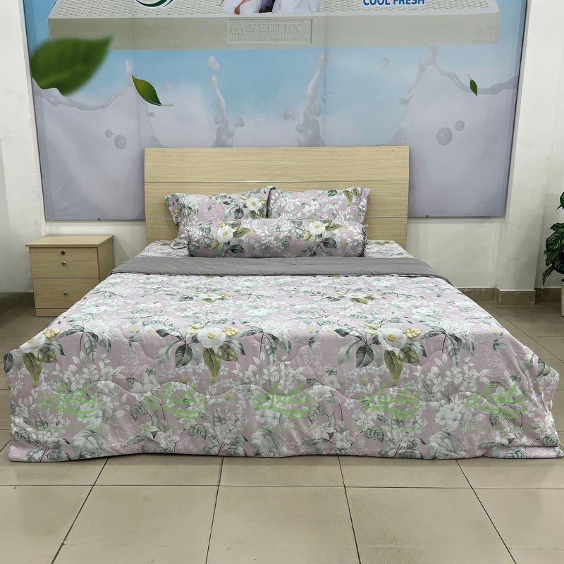 Combo Drap Bộ Tencel Microfiber (4món) - Mã Số 57 14 Combo Drap Bộ Tencel Microfiber 4 món Mã Số 57