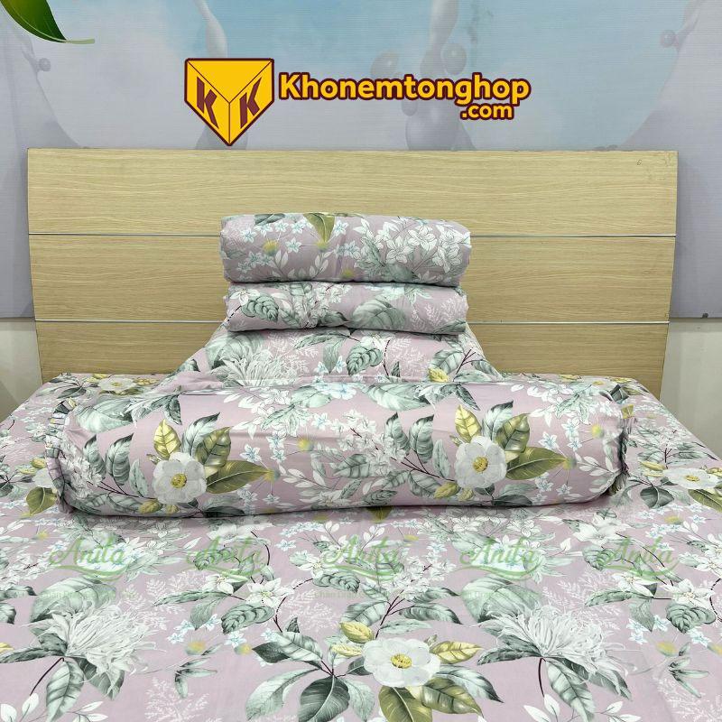 Combo Drap Mền Tencel Microfiber (5 món) - Mã số 57 11 Combo Drap Mền Tencel Microfiber Mã số 57 đầy đủ 5 món tiện dụng