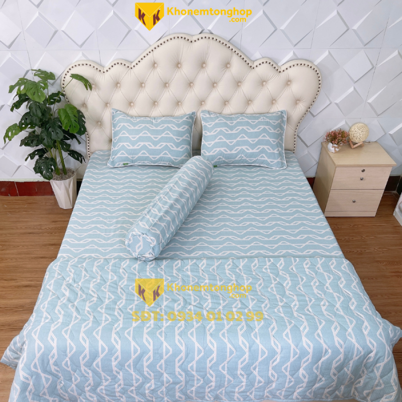 Drap giường 1m2 Tencel Microfiber tô điểm cho không gian