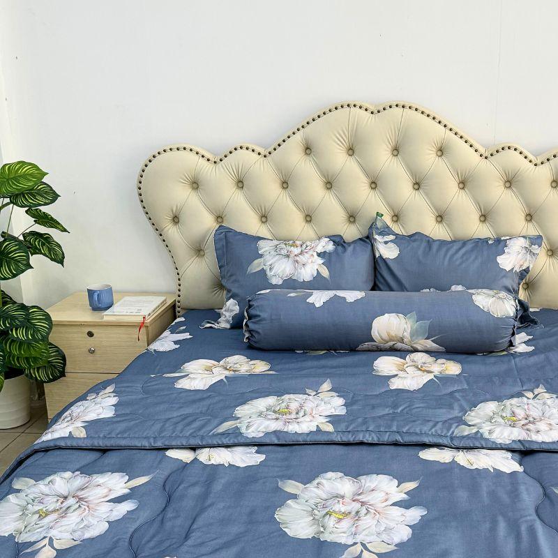 Combo Drap Bộ Tencel Microfiber 4 món Mã Số 63 mềm mại và thoáng mát