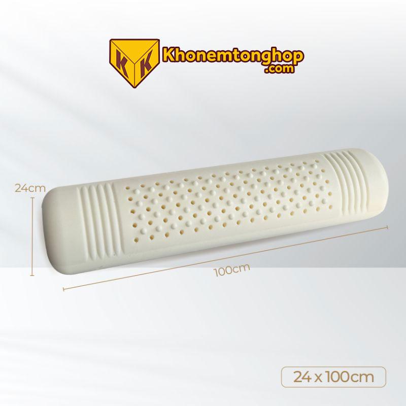 Gối ôm cao su Beetex 22 Kích thước gối ôm cao su Beetex