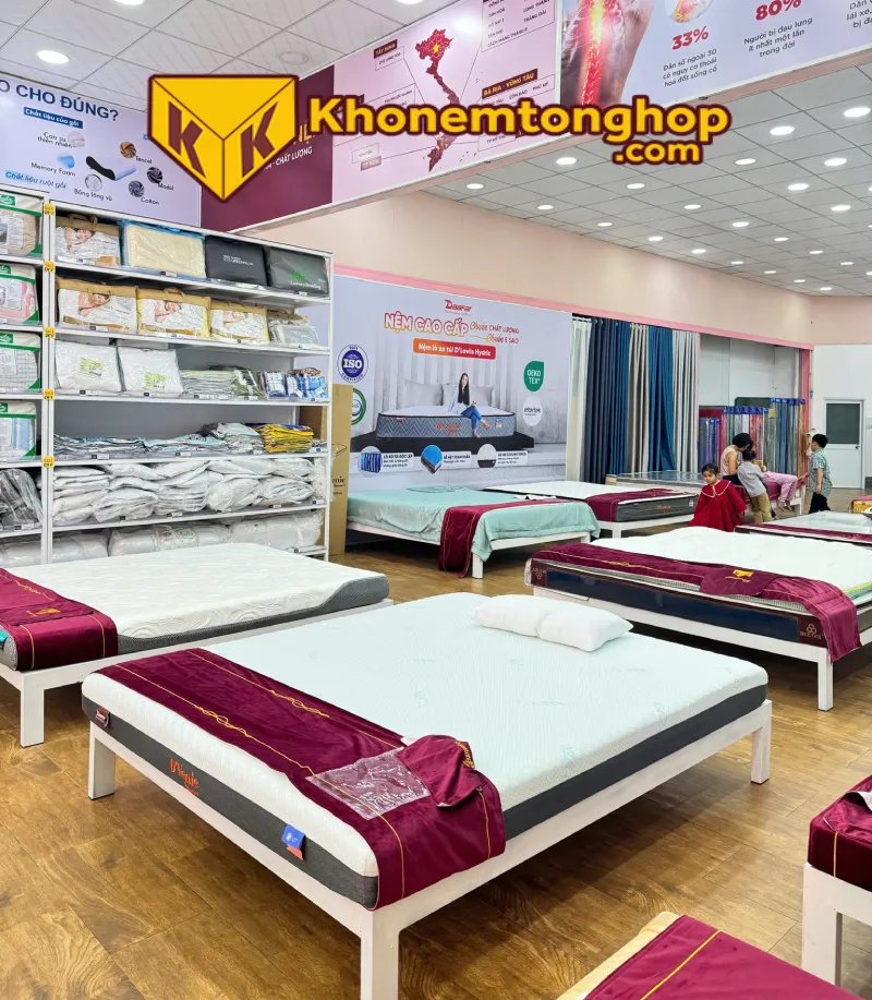 Địa chỉ bán nệm tại Quận 8 giá rẻ uy tín hàng đầu 2 Kho Nệm Tổng Hợp - Địa chỉ bán nệm tại Quận 8 giá rẻ