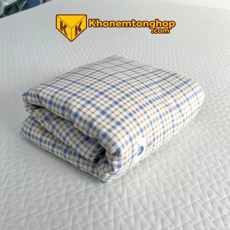 Mền hè Cotton lạnh thấm hút mồ hôi tốt