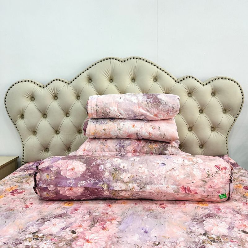 Combo Drap Mền Tencel Microfiber (5 món) - Mã số 69 19 Combo Drap Mền Tencel Microfiber (5 món) - Mã số 69 18