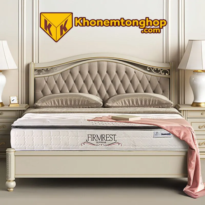 Báo giá nệm Dunlopillo 1m4x2m (140x200cm) cập nhật mới nhất 4 Nệm lò xo Dunlopillo