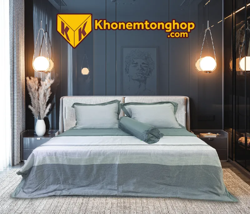 Drap mền Tencel Luxury 60S (5 món) chăm sóc giấc ngủ trọn vẹn