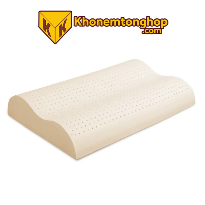 Nên chọn gối chất liệu gì? Một số lưu ý khi chọn chất liệu gối 3 Gối cao su thiên nhiên