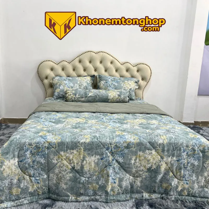 Kho Nệm Tổng Hợp - Địa chỉ bán drap mền Tencel Sweet 50S (5 món) chất lượng