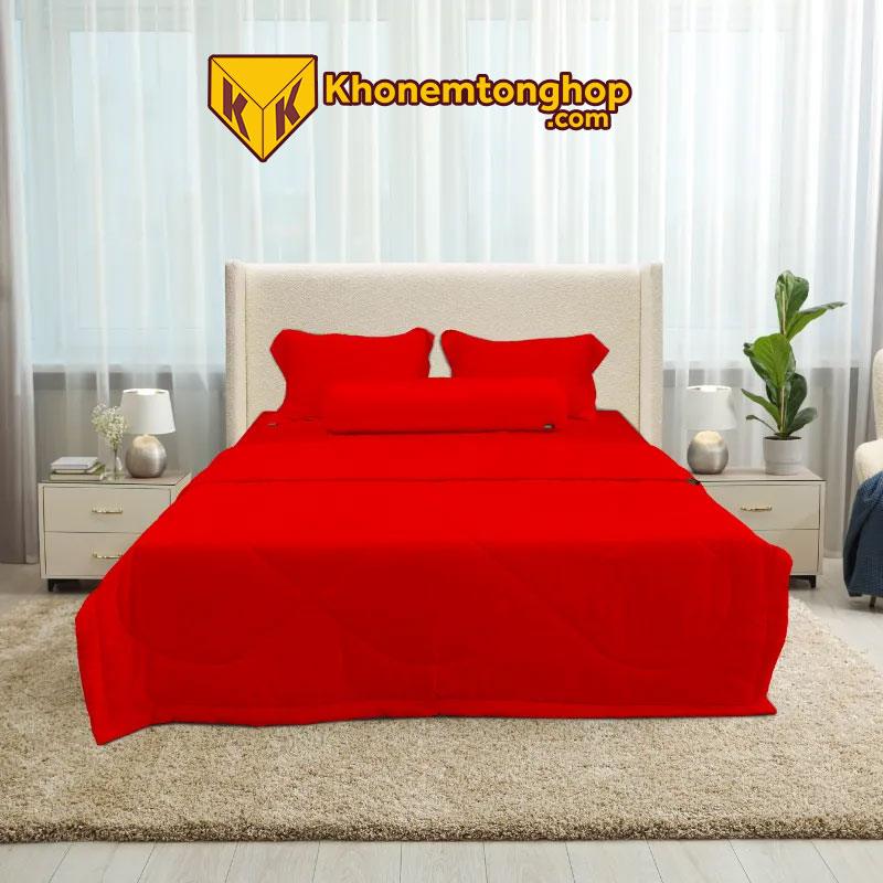 Bộ Drap Tencel Basic Annata – Đỏ