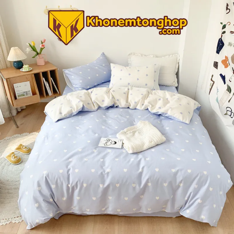 Sợi Polyester Là Gì? Ưu Điểm và Ứng Dụng của Polyester 5 Chăn ga gối từ sợi Polyester mềm mại, đẹp mắt